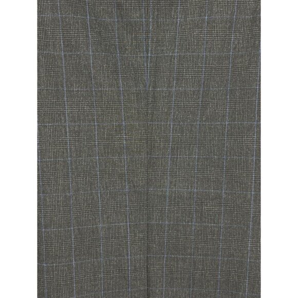 Hugo Mens Gray Checkered Two-Button Blazer Size 38 S 38S Lined Work Pockets New - Picture 7 of 11